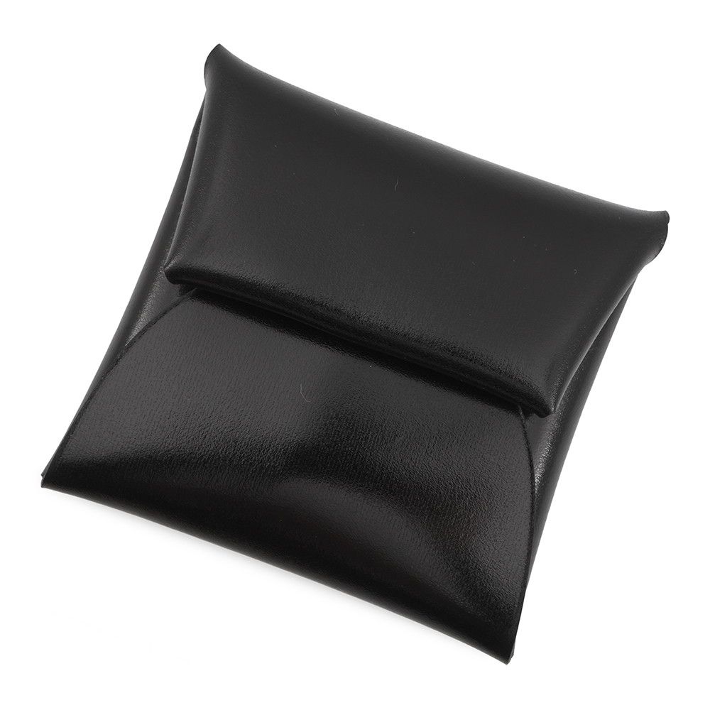 エルメス コインケース バスティア ブラック ボックスカーフ B刻印