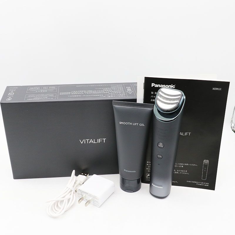 中古美品 Panasonic パナソニック バイタリフトRF EH-SR85-K 美顔器