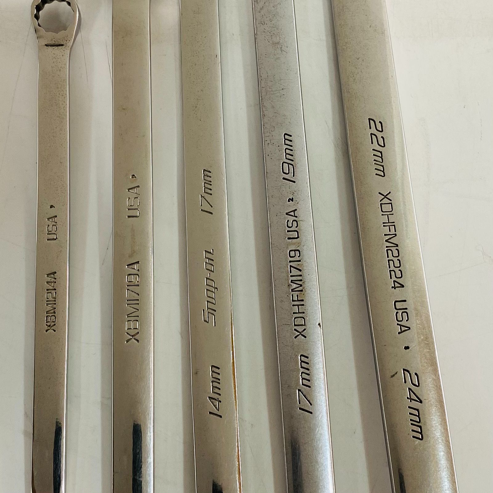  SNAP-ON スナップオン メガネレンチ 5本セット メガネレンチ スパナ レンチ