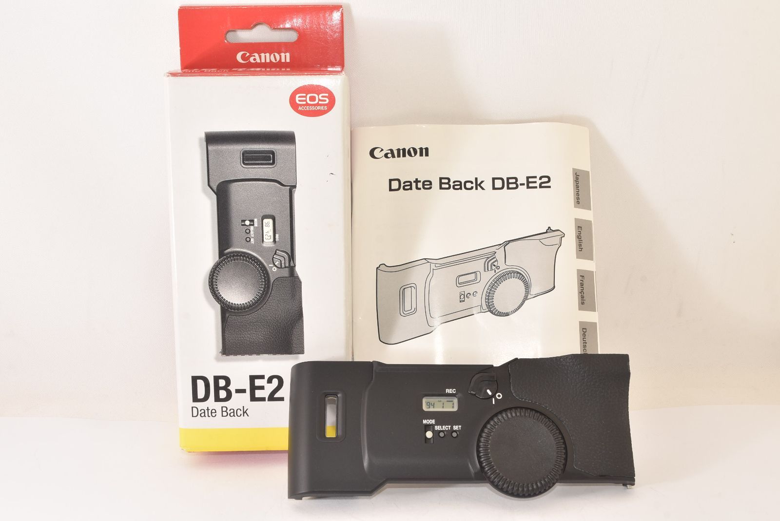 Canon キヤノン DB-E2 データバック EOS-1V用 元箱付き 【公式通販】