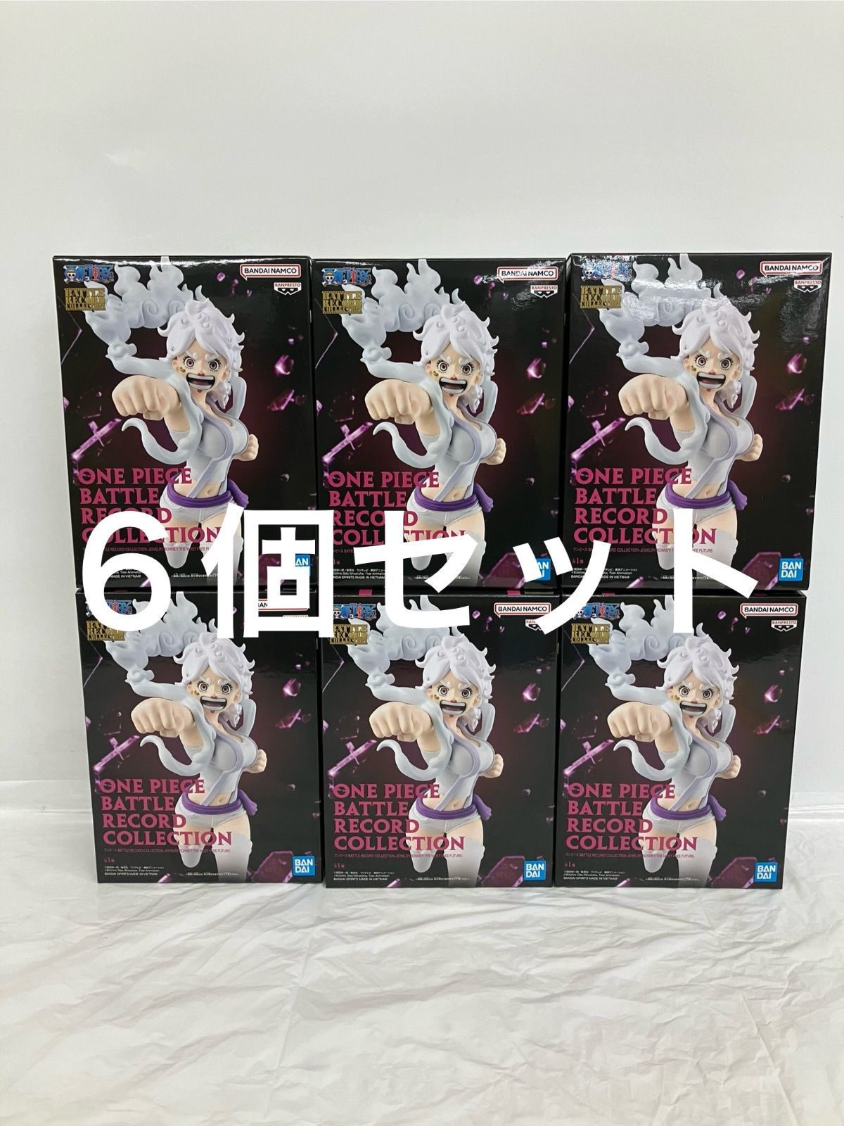未開封 ワンピース ONE PIECE BATTLE RECORD COLLECTION ボニー 6個