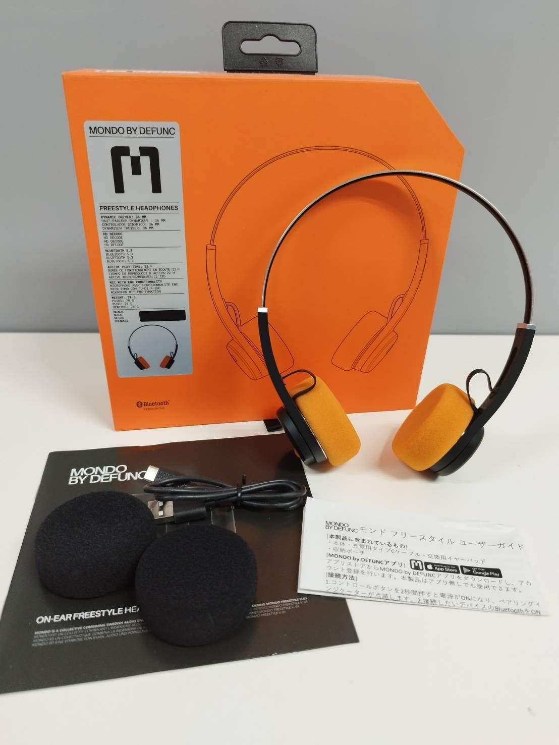 美品】MONDO BY DEFUNC/M1201/ワイヤレスヘッドホン - メルカリ