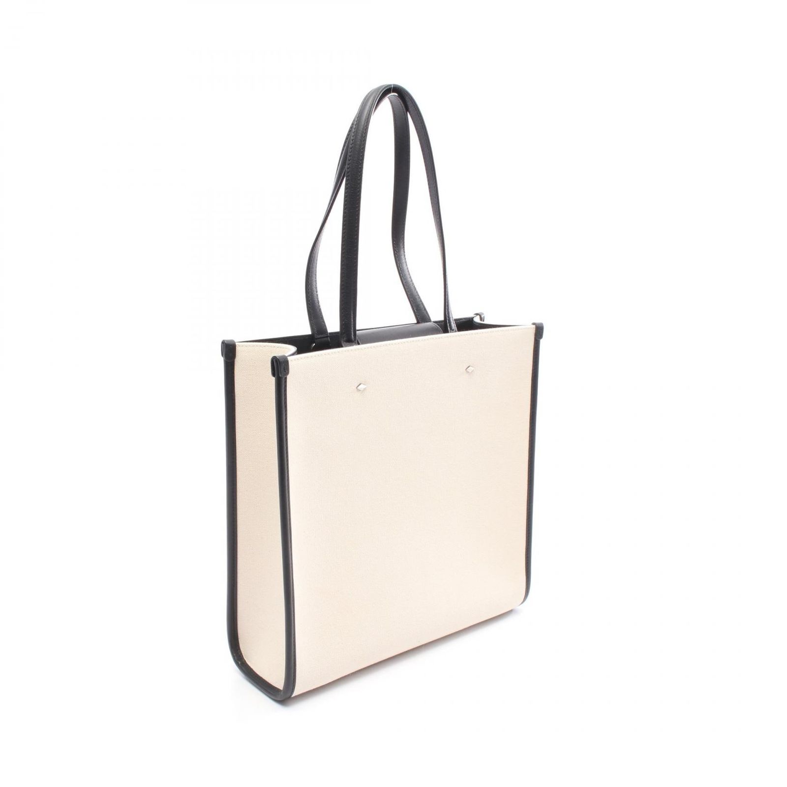 ジミーチュウ　キャンバストートバック ジミーチュウ JIMMY CHOO トートバッグ N/S TOTE M アイボリー