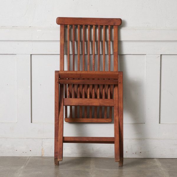 Jati フォールディング チェア チーク 無垢材 折りたたみ 椅子