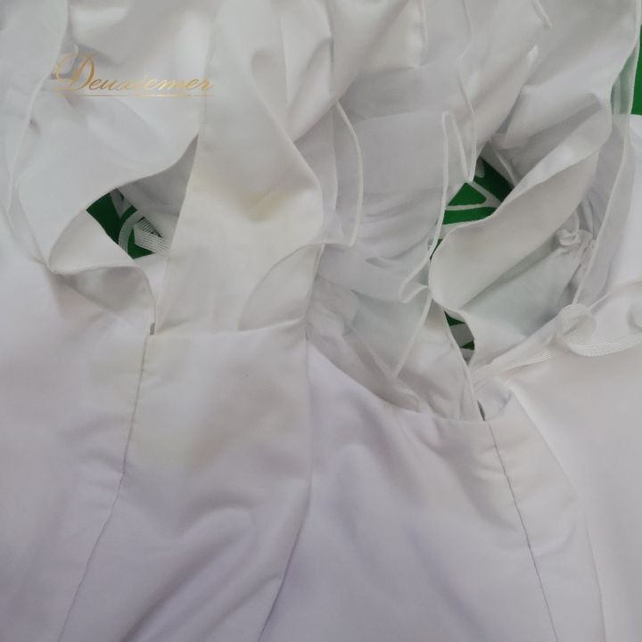 フラダンス 衣装 ワンピース ドレス エコルエヒク ホワイト系 EKOLU