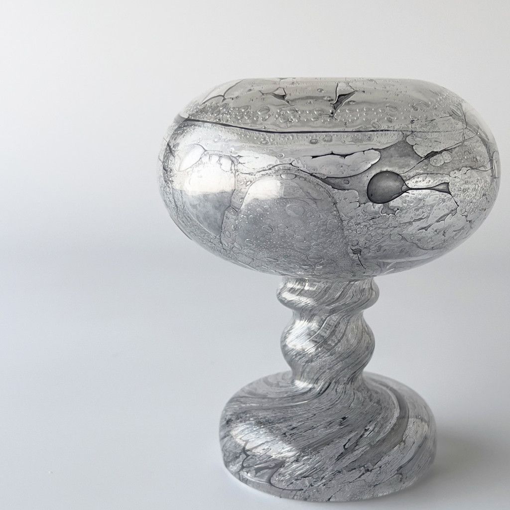 ドイツ Peill & Putzler ガラス フラワーベース ヴィンテージ 花器 花瓶 オブジェ Horst Tunselmann モダン パイル&プッツラー 79156 ドイツ Peill & Putzler ガラス フラワーベース ヴィンテージ 花器
