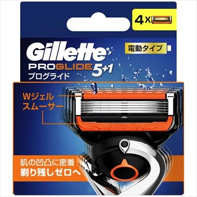 【まとめ買い-10点セット】プログライドパワー替刃４Ｂ 【 ジレット 】 【 男性用カミソリ 】