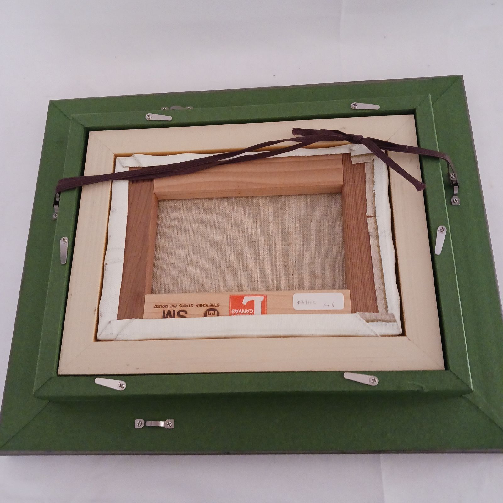 真作保障】作者名 大久保景造 作品名 『桜桃と』油彩画 日本画 静物画