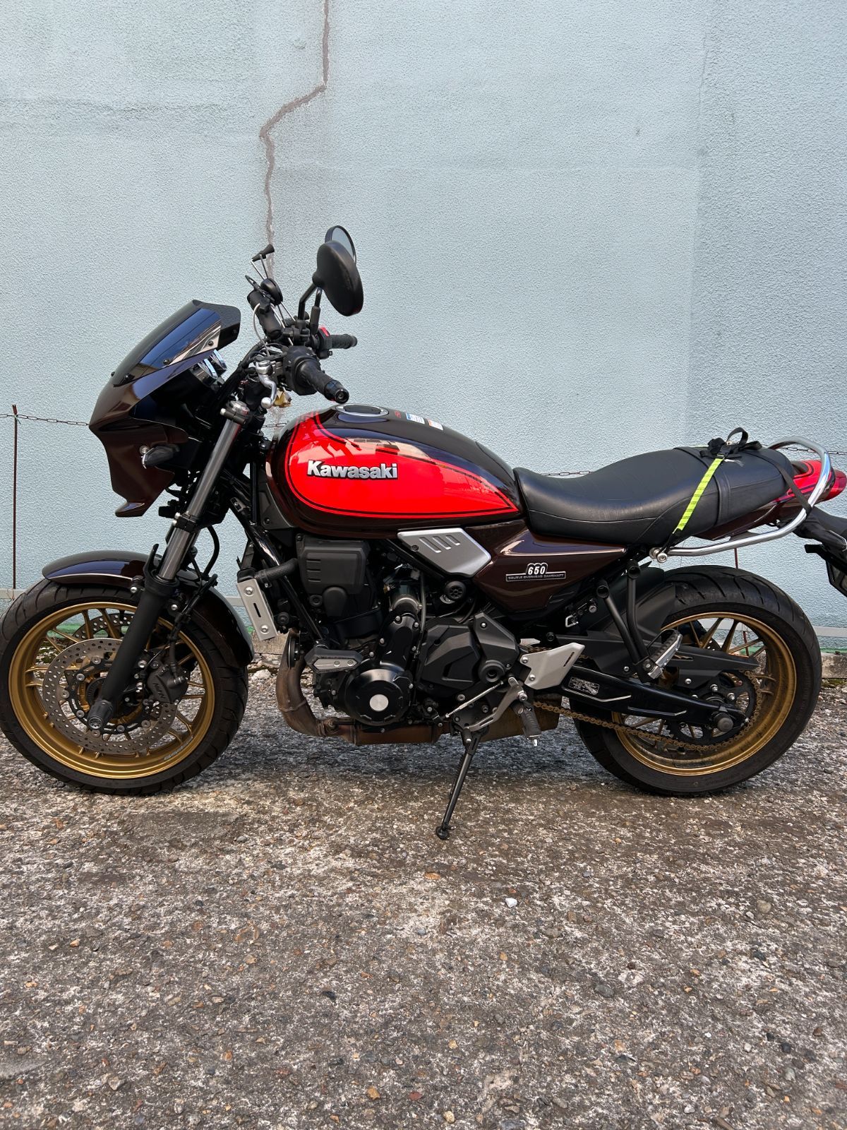 Z650RS 専用設計 日本製 ビキニカウル キャンディダイヤモンドブラウン 
