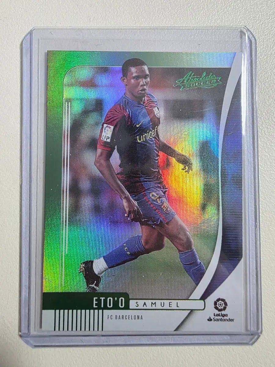 2019-20 サミュエル・エトー Panini パニーニ グリーン カード fc