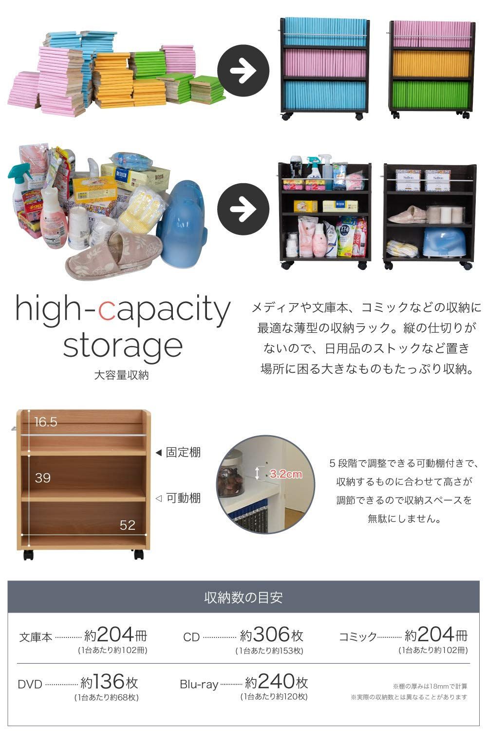 奥行58 SGT-0128-WH