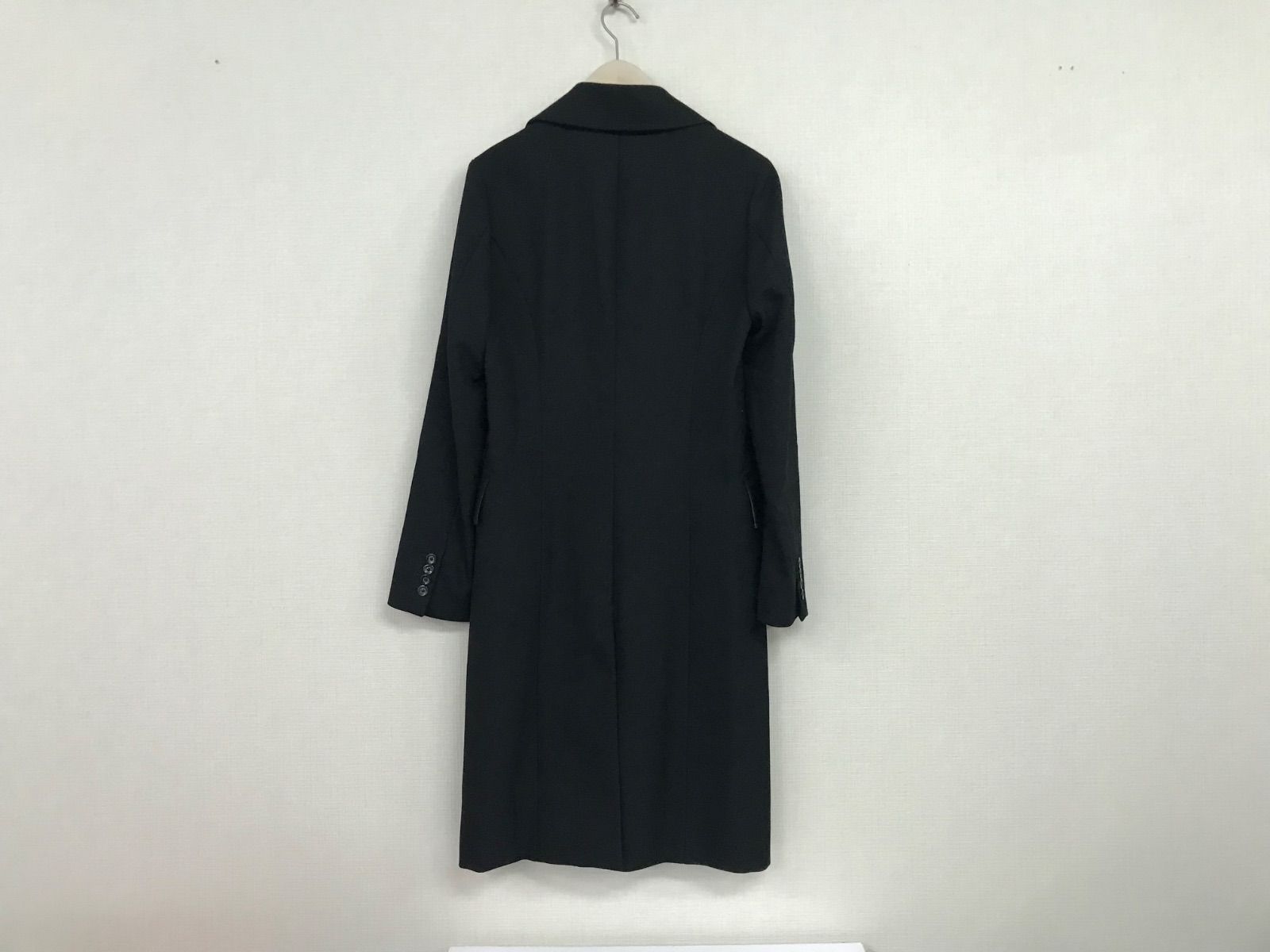 美品本物ラッドミュージシャンLADMUSICIANウールロング丈チェスター