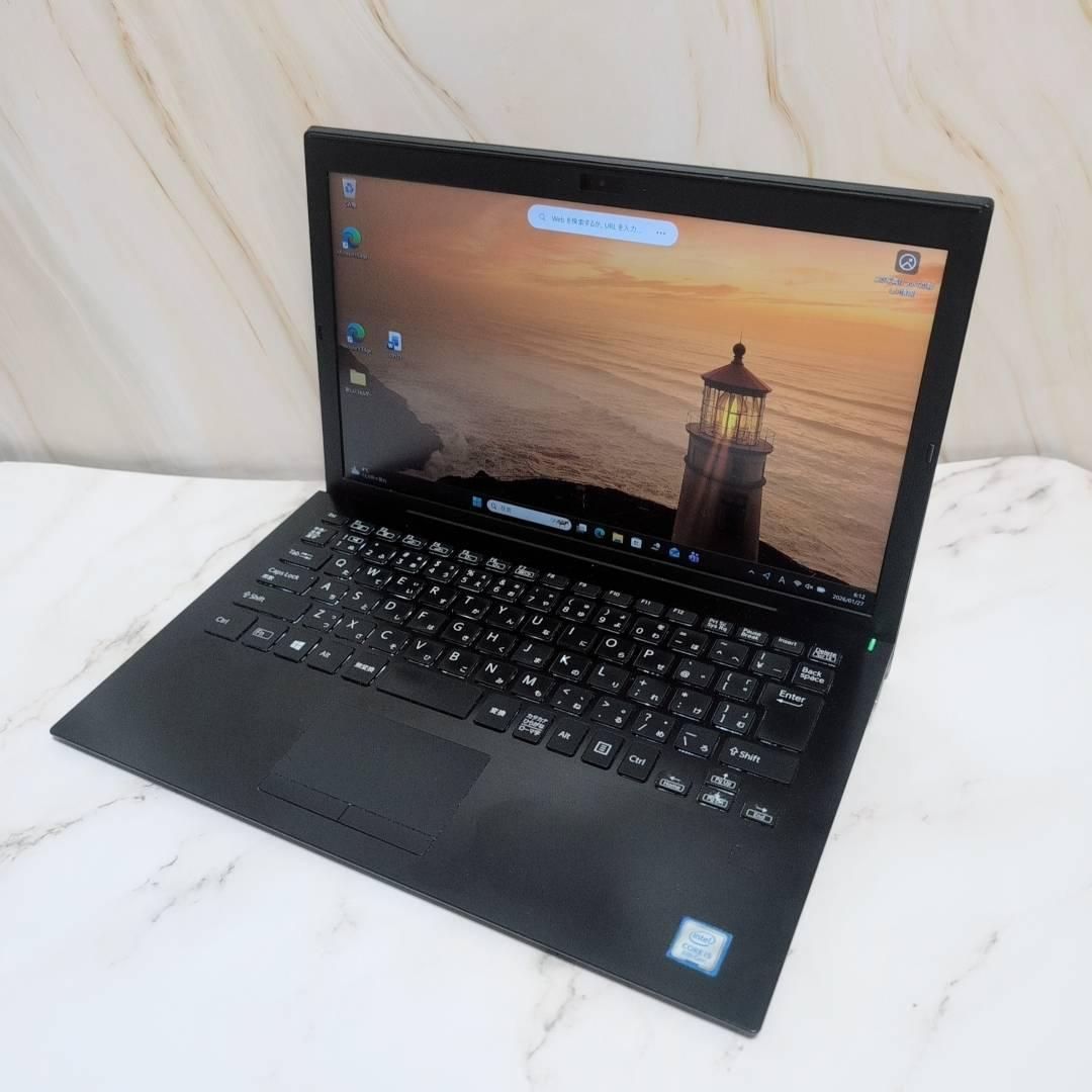 動作確認済み！軽量薄型 i5 第8世代 VAIO Pro PG 8GB Office付き 即納