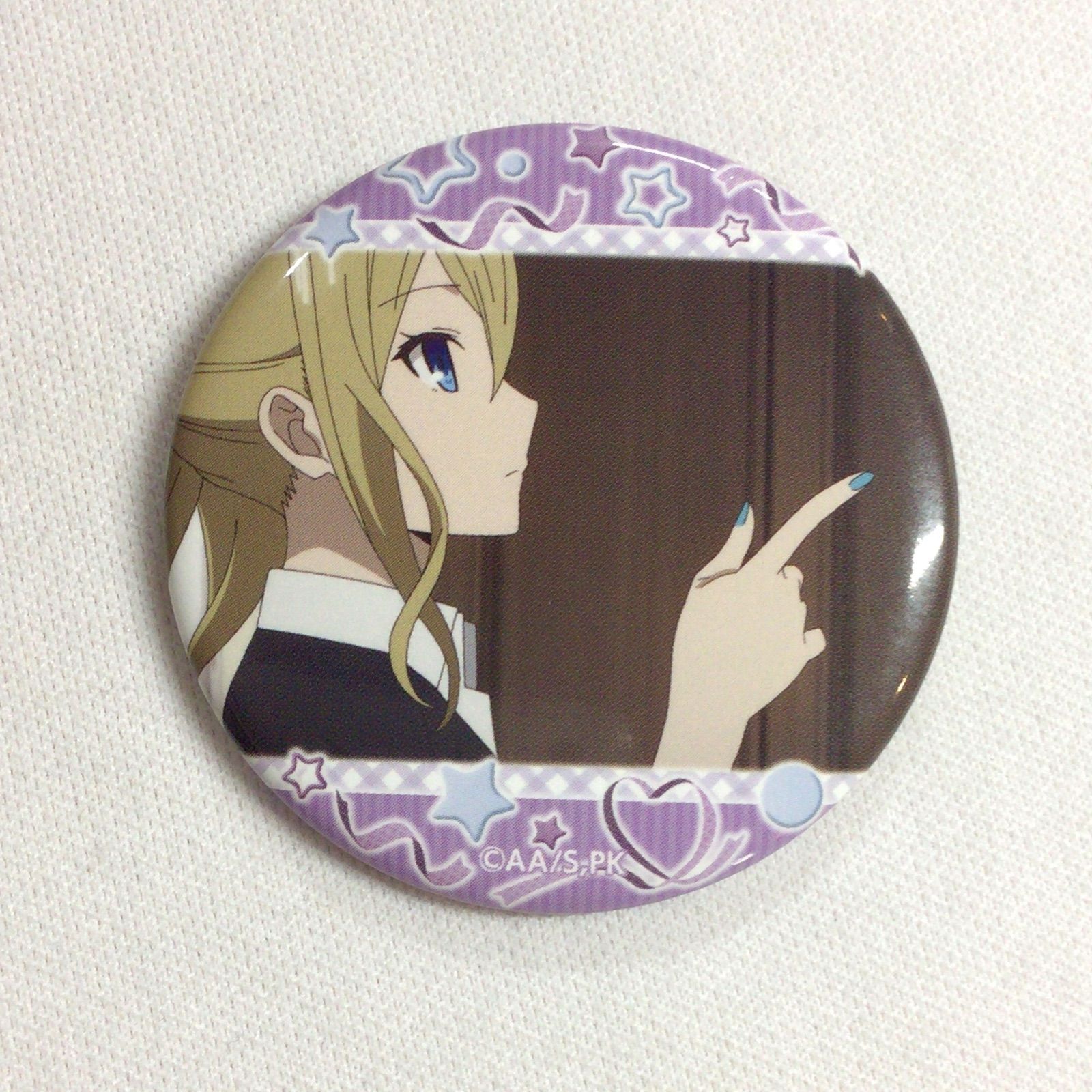 8】 かぐや様は告らせたい 早坂愛 缶バッジ - メルカリ