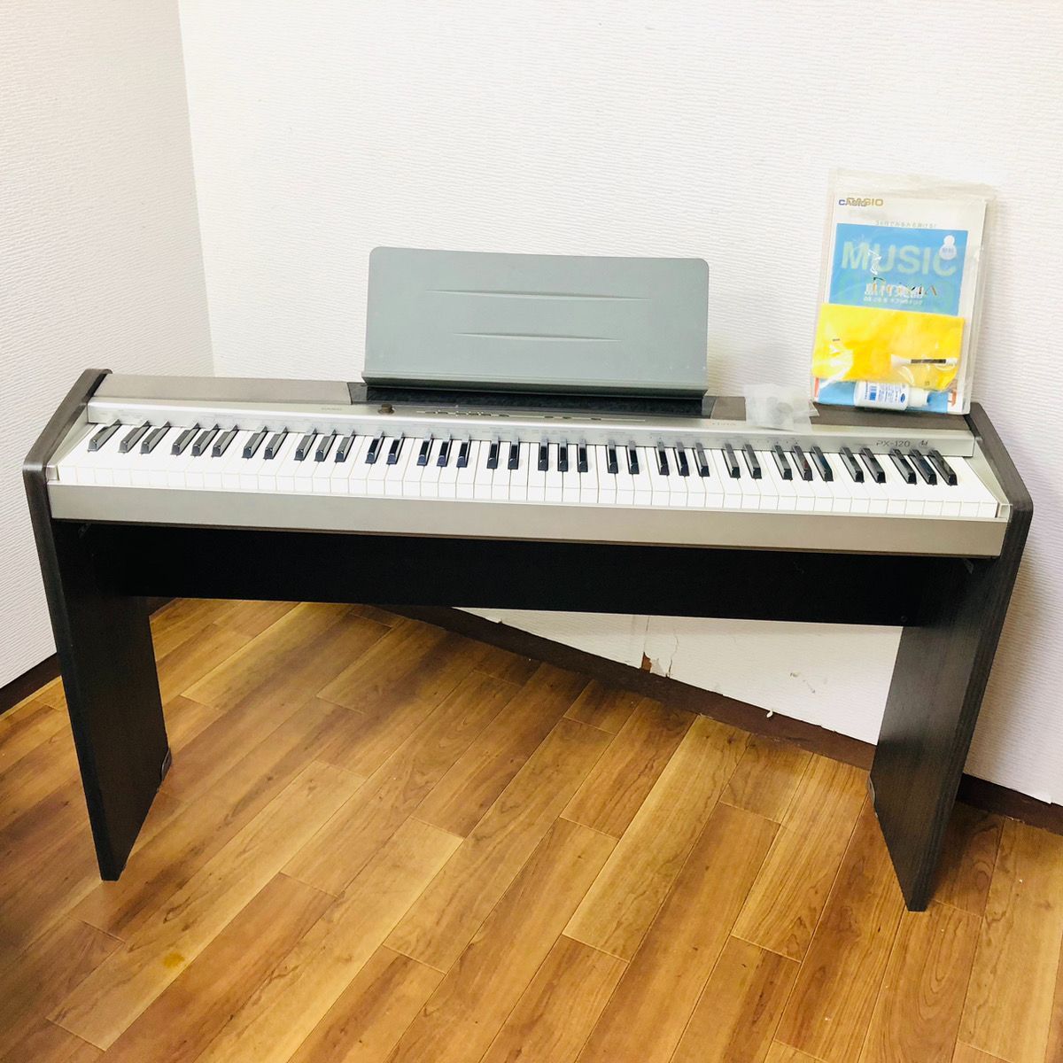 動作品 CASIO PX-120 privia キーボード 88鍵盤 ケース付き 動作品