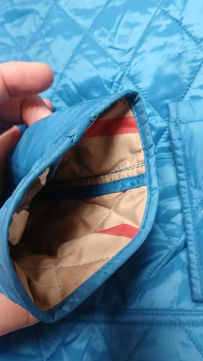 BURBERRY バーバリー キッズ キルティング ジャケット ブルー 6Y
