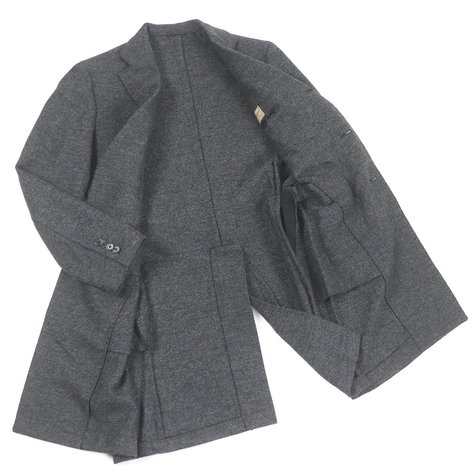 極美品□ERRICO FORMICOLA エリコフォルミコラ ウール100％ ツイード