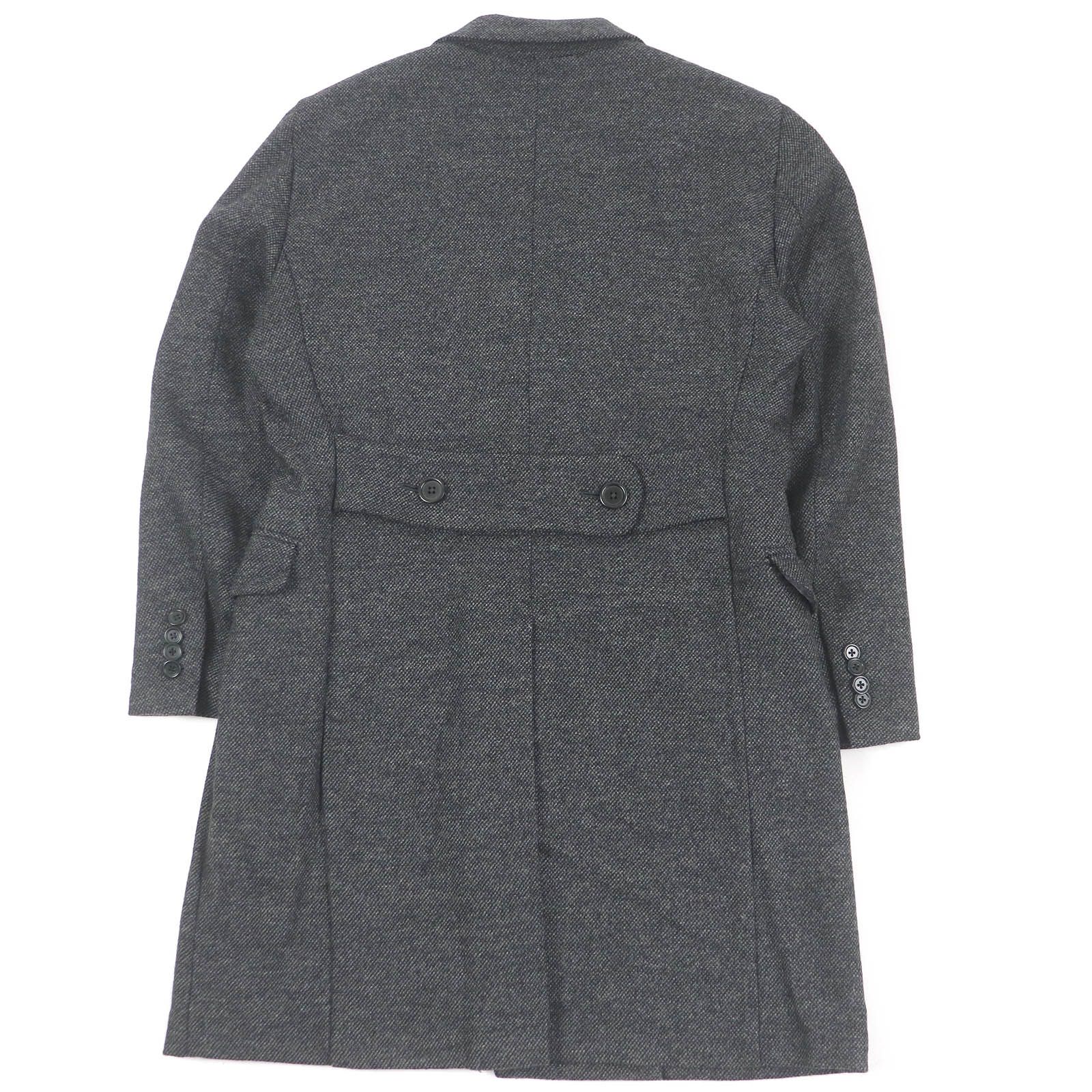 極美品□ERRICO FORMICOLA エリコフォルミコラ ウール100％ ツイード