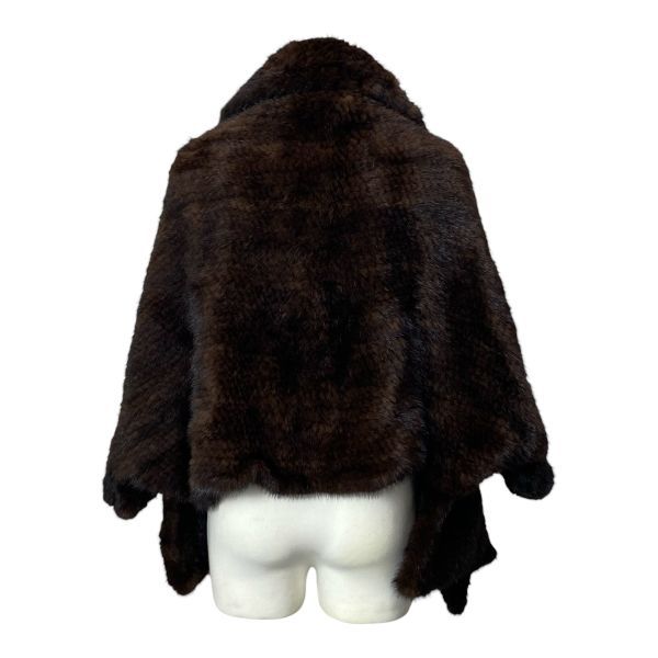 ◇ デュアルビュー DUAL VIEW ミンクファーコート ケープコート