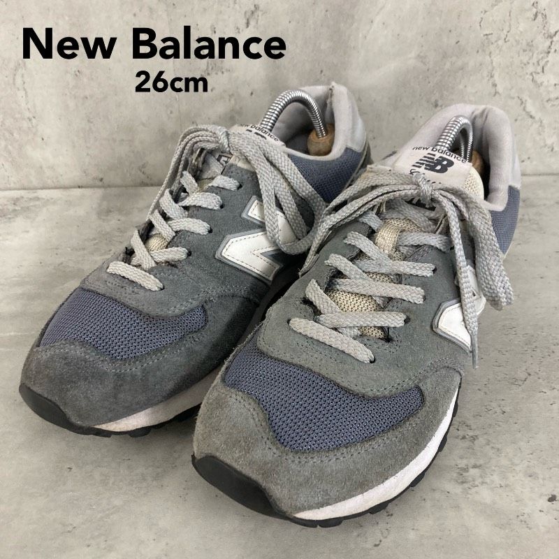New Balance ニューバランス ML574VIA スニーカー 26cm グレー 灰色 