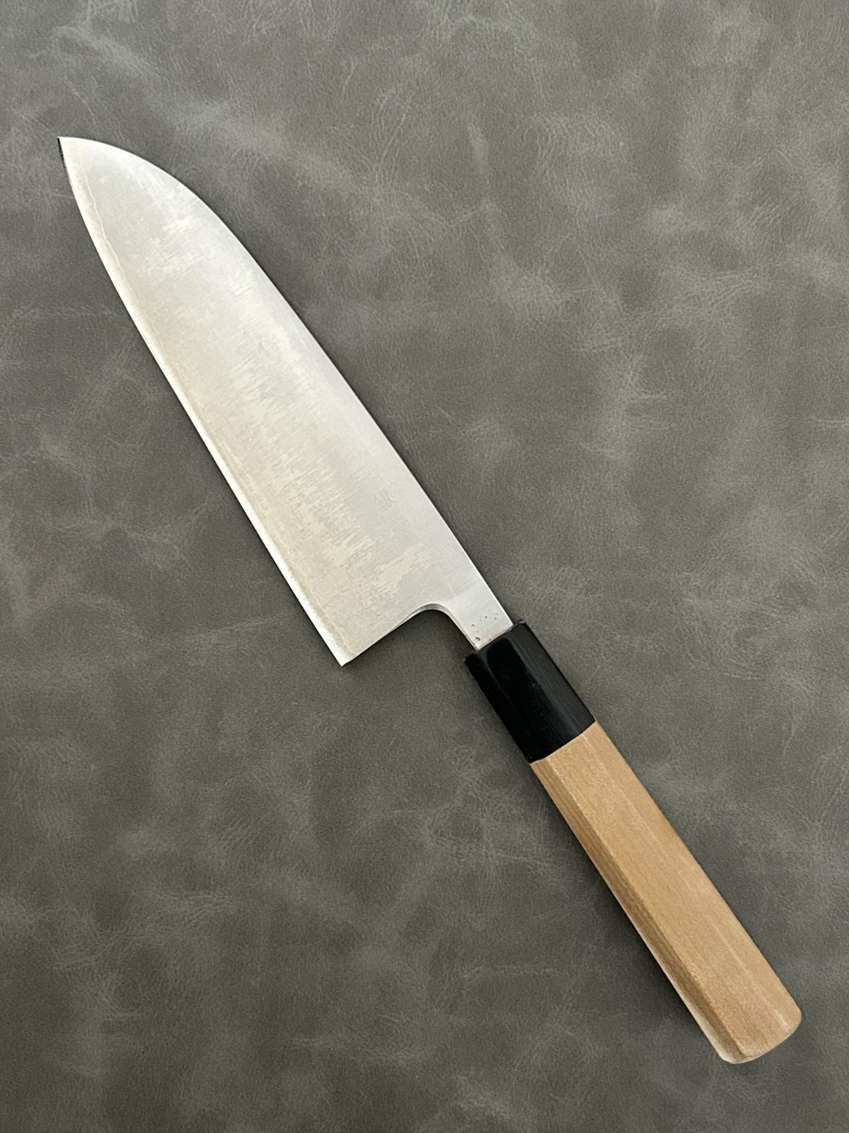 [2個セット] 包丁 菜切包丁 銀三 165mm 水牛八角柄 ステンレス 訳あり】 包丁 三徳包丁 銀三 165mm 水牛八角柄 ステンレス 三徳 14