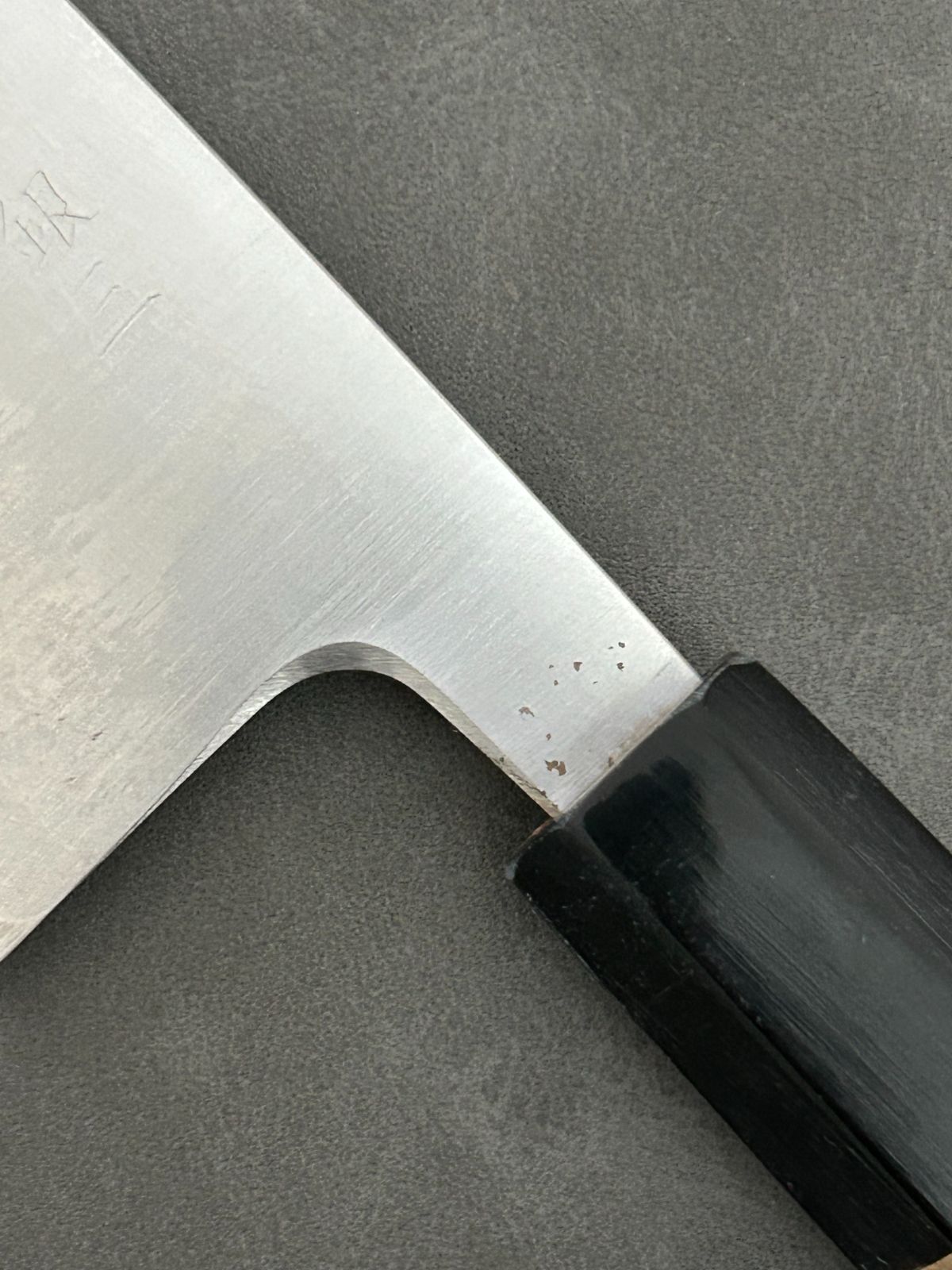 訳あり】 包丁 三徳包丁 銀三 165mm 水牛八角柄 ステンレス 三徳 14