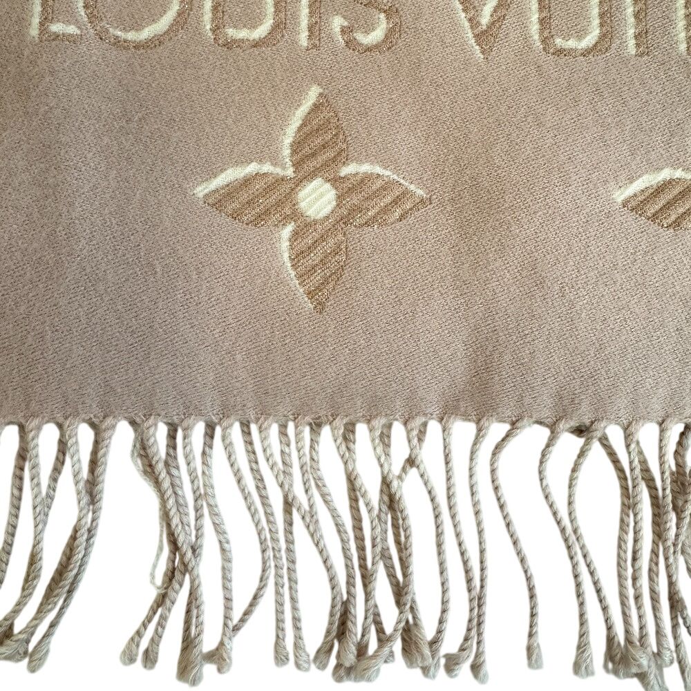 LOUIS VUITTON ルイヴィトン M78237 マフラーLV エセンシャル シャイン