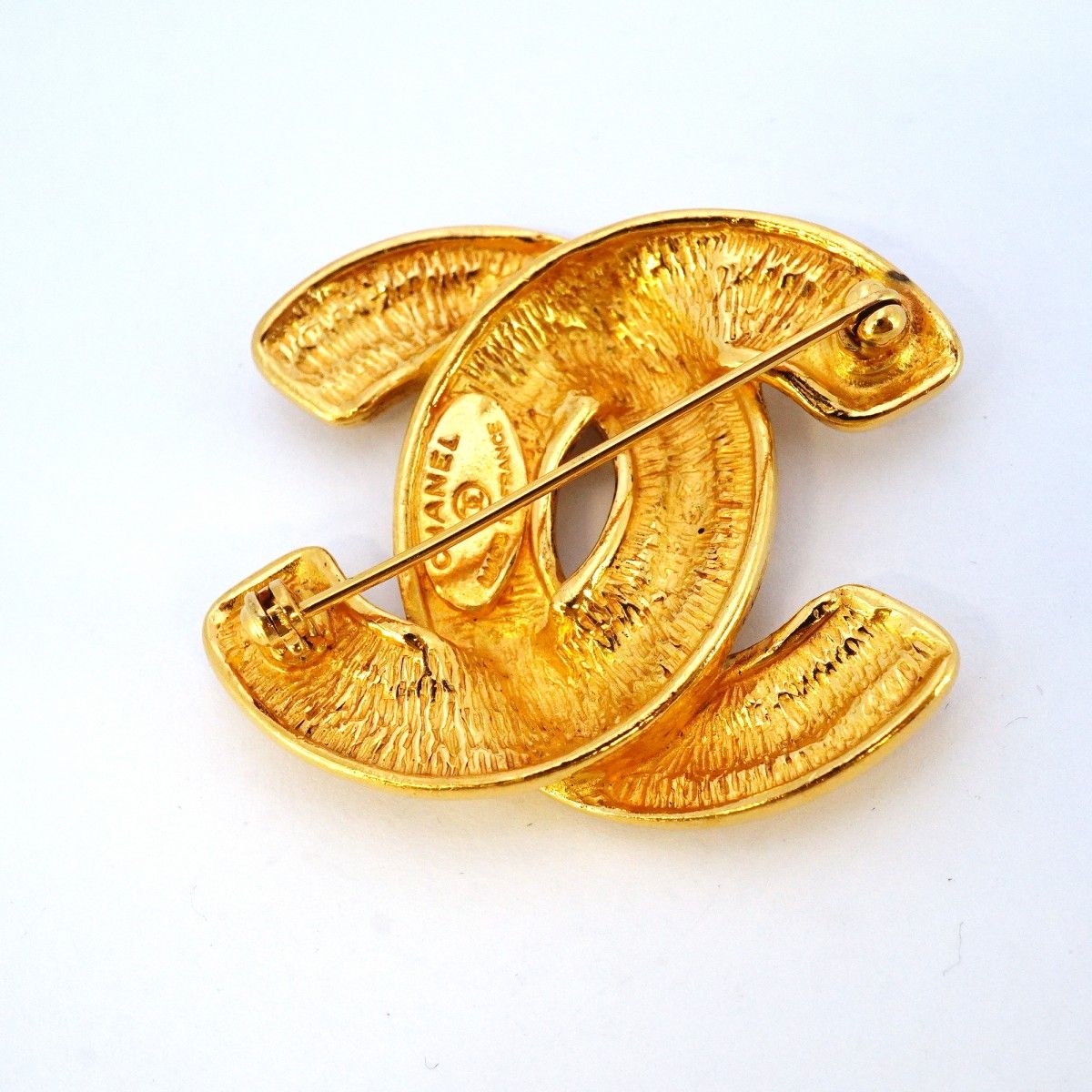 6jab0572-k】シャネル ブローチ ヴィンテージ ココマーク マトラッセ