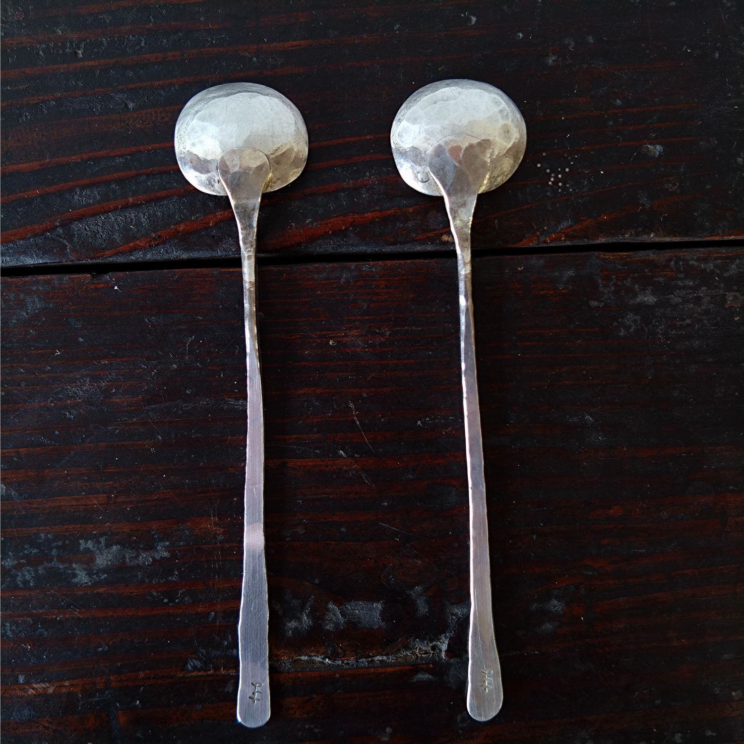 純銀 スプーン 2本組 重さ 8.9g 0205 - メルカリ