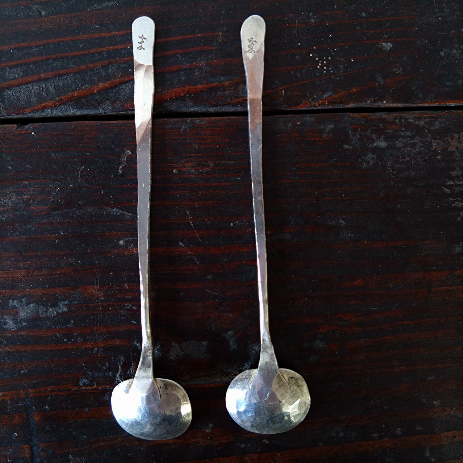 純銀 スプーン 2本組 重さ 8.9g 0205 - メルカリ