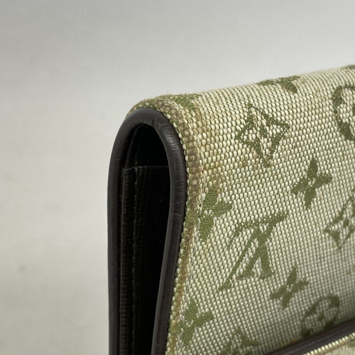 6ba0053】ルイヴィトン 三つ折り長財布 モノグラム・ミニ ポルト