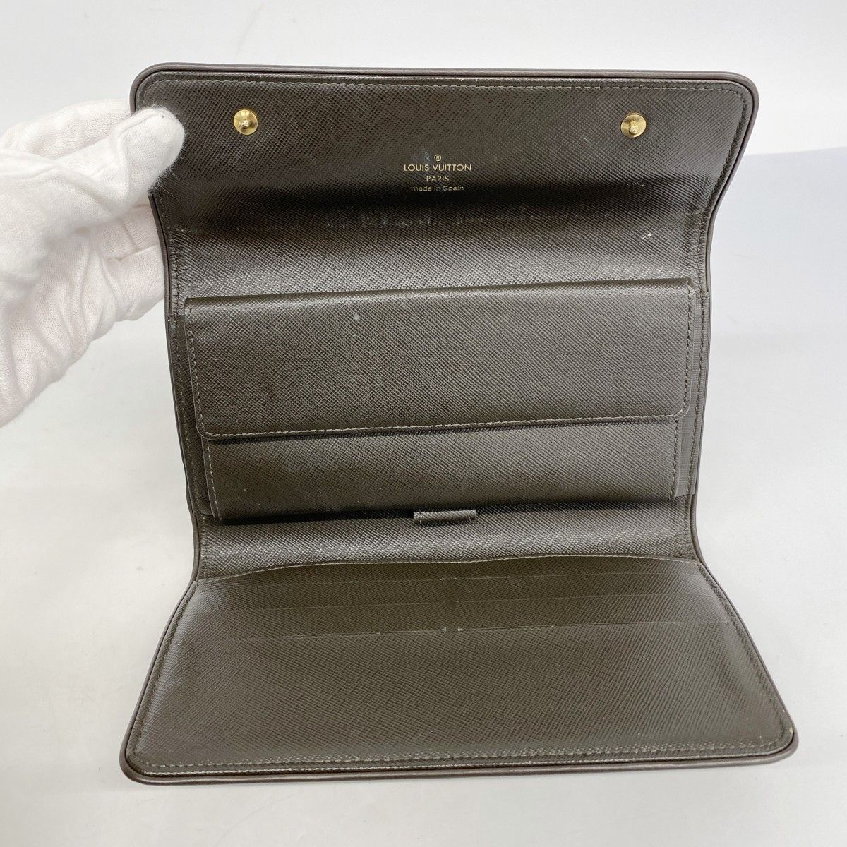 6ba0053】ルイヴィトン 三つ折り長財布 モノグラム・ミニ ポルト