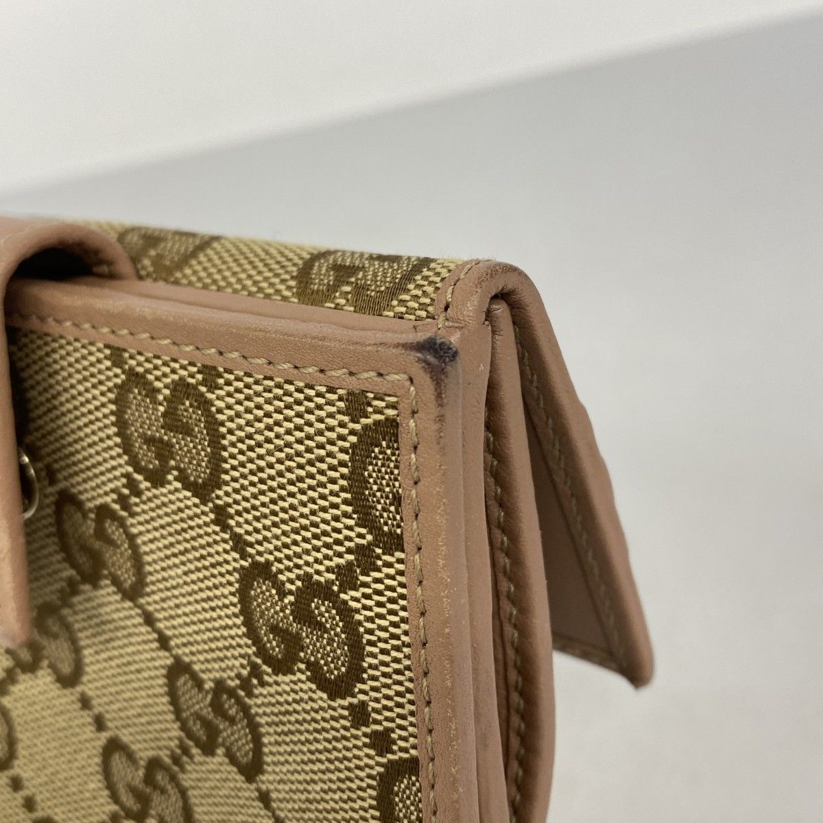 6ba0121】グッチ 財布 インターロッキングG GGキャンバス 256997