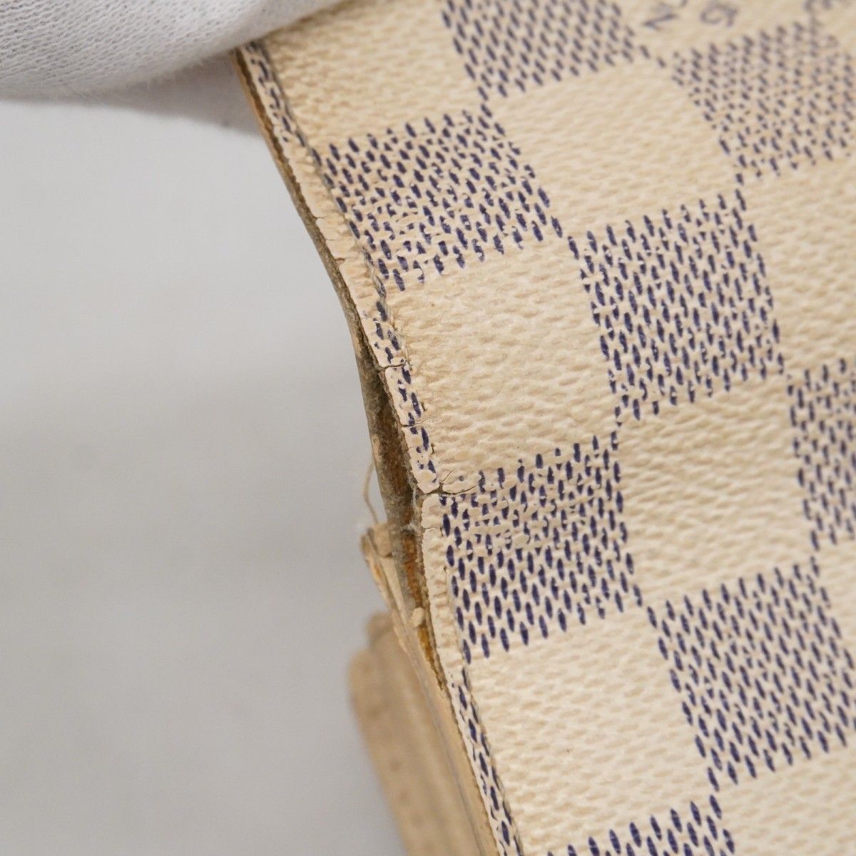 6ba0124-k】ルイヴィトン 長財布 ダミエ・アズール ポルトフォイユサラ