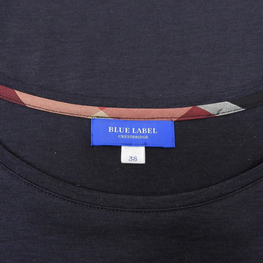 BLUE LABEL CRESTBRIDGE ブルーレーベルクレストブリッジ 美品 刺繍