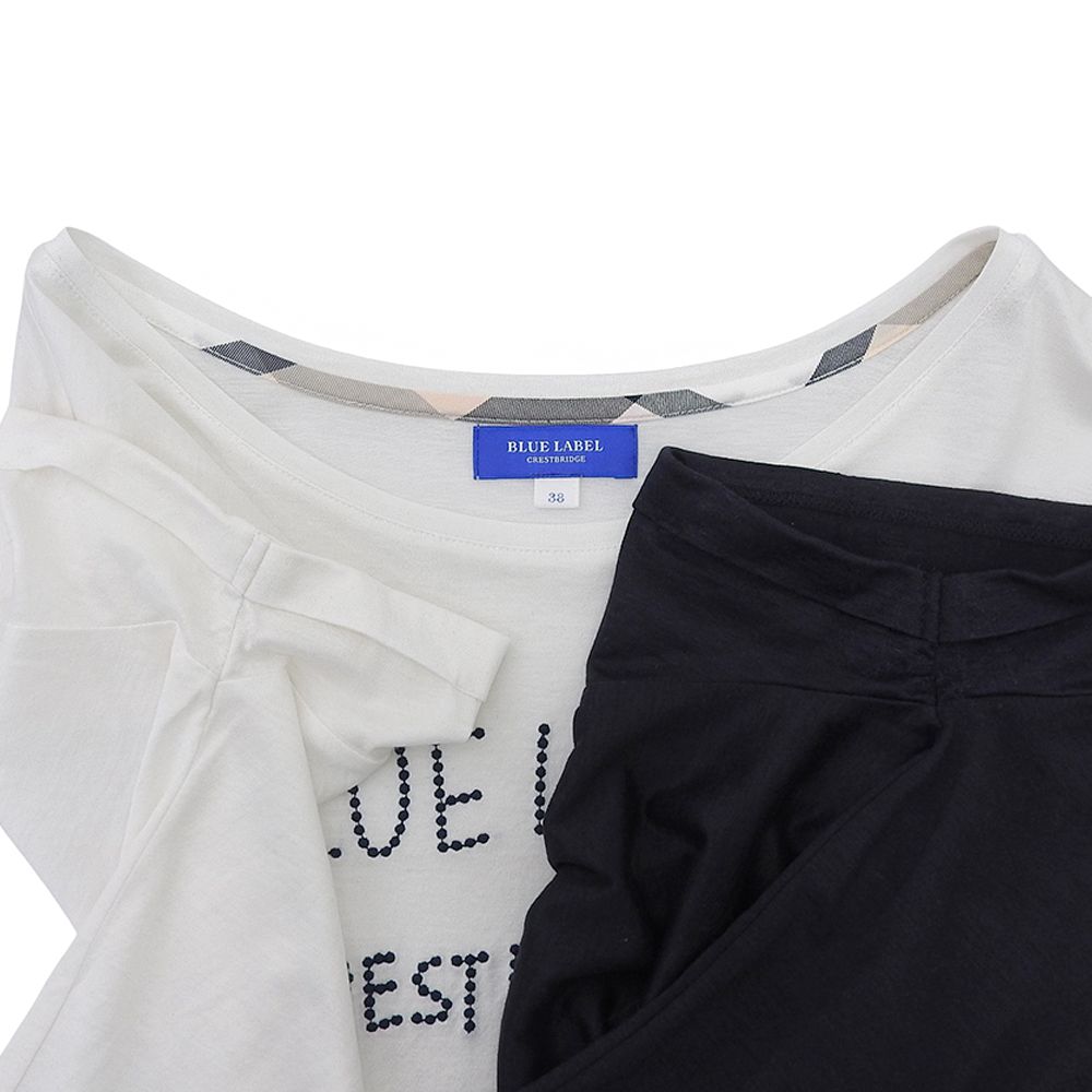 BLUE LABEL CRESTBRIDGE ブルーレーベルクレストブリッジ 美品 刺繍