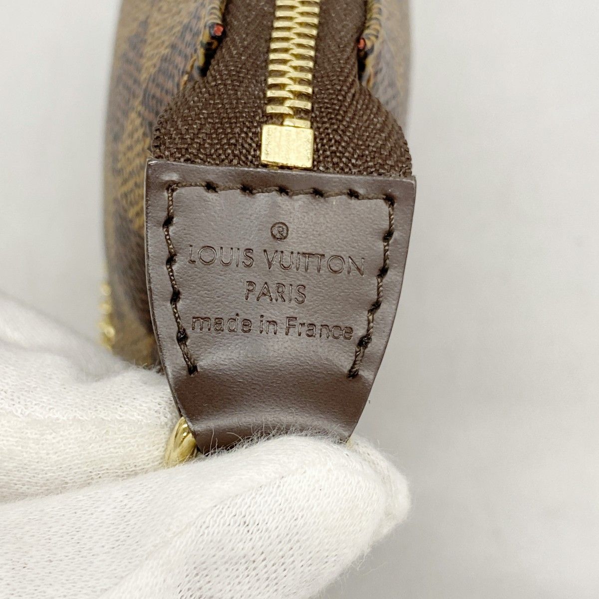 6ba0205】ルイヴィトン ポーチ ダミエ ミニポシェットアクセソワール