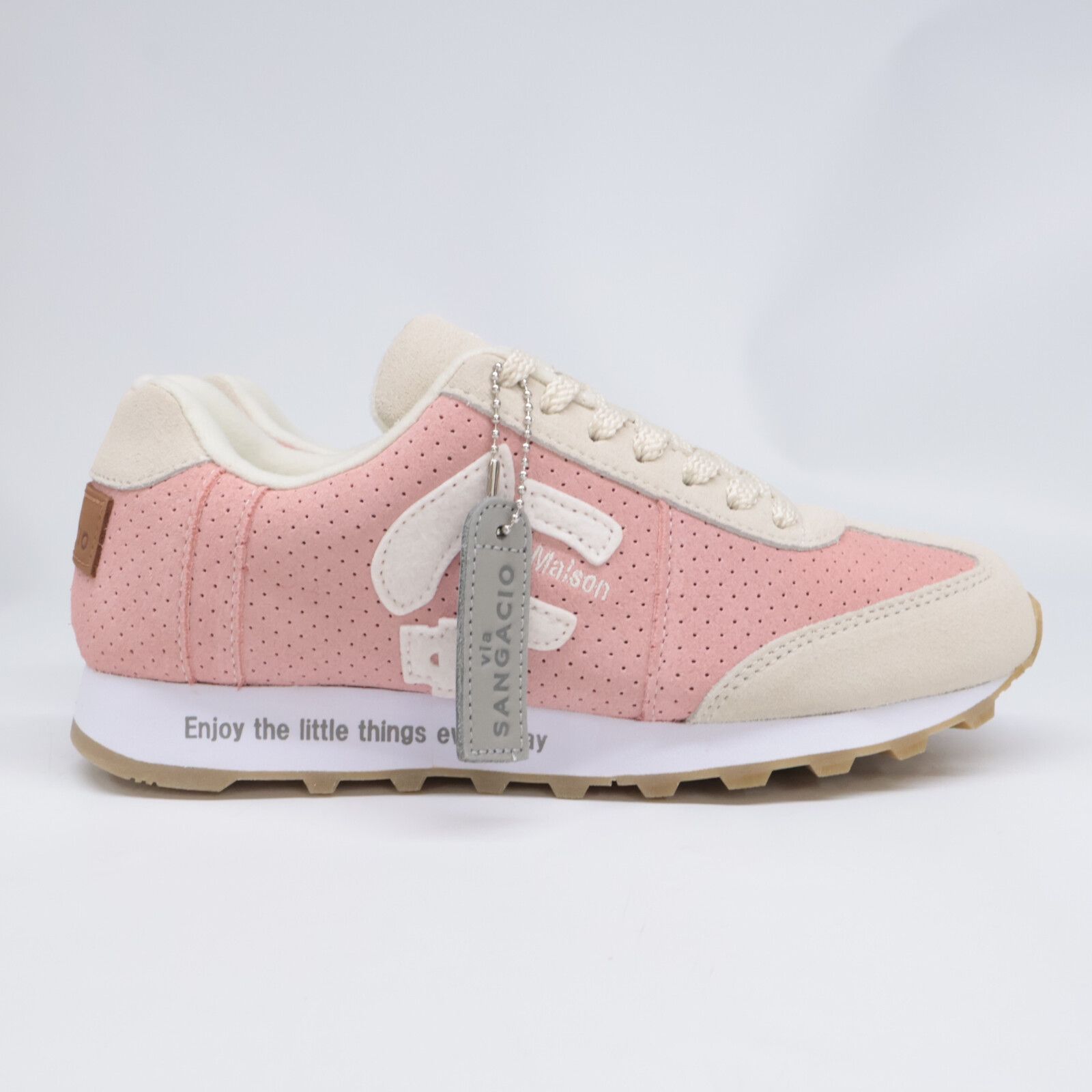 新品！via SANGACIO×Wako's Room 絶妙ピンクスニーカー Sangacio サンガッチョ via SANGACIO ヴィア サンガチオ x Wako's Room