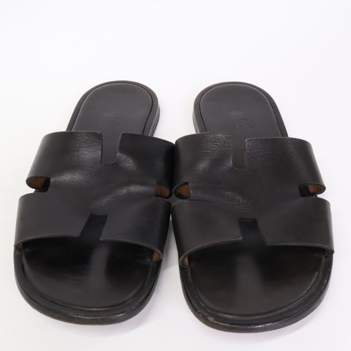 HERMES エルメス イズミール レザーサンダル/ 42 - メルカリ