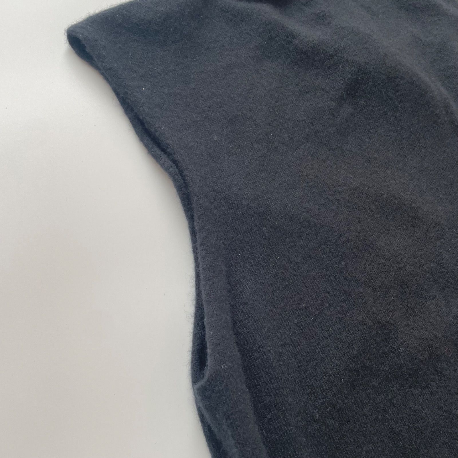 BLAMINK ブラミンク カシミヤ100％ タートルネックニット ブラック 38