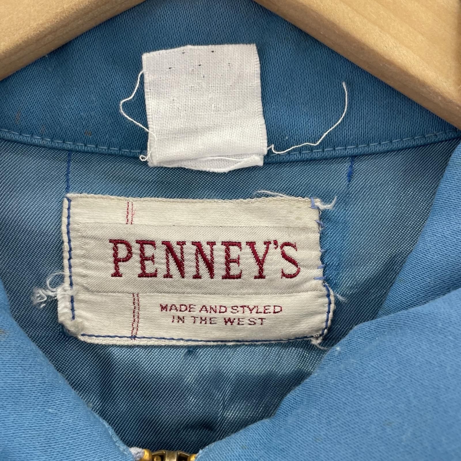 50s Penney\u0027s Gabardine Rayon Jacket 50s ギャバディン レーヨン