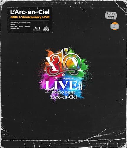 L Arc?en?Ciel 30 th Anniversary LIVE 通常盤 Blu-ray