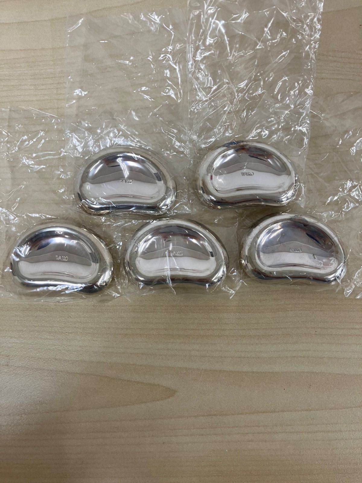 P/WAKO 銀座和光 銀仕上げ箸置き5個セット - メルカリ