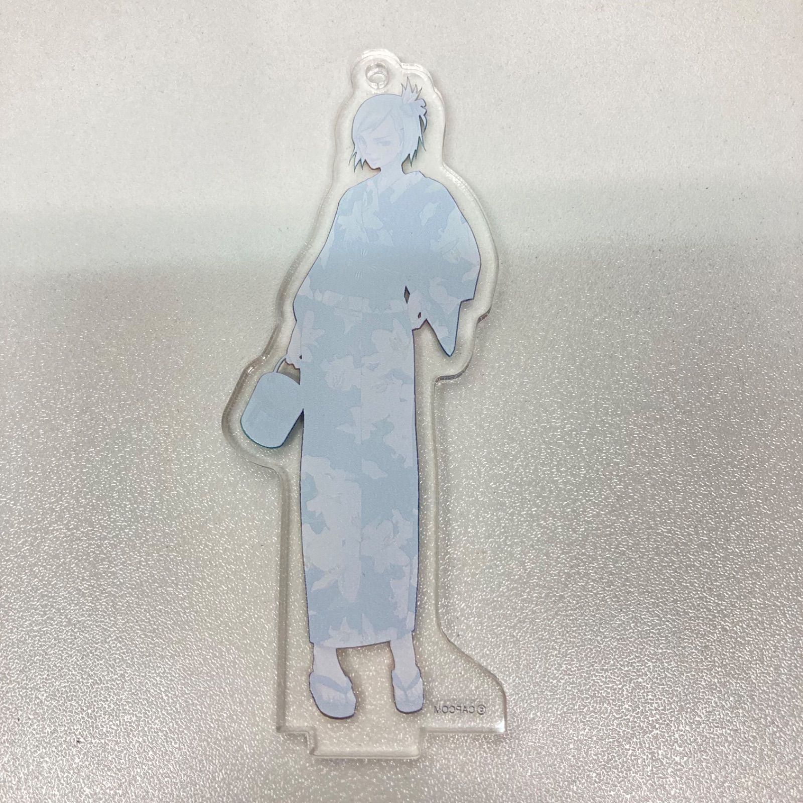 逆転裁判 狩魔冥 アクリルスタンドキーホルダー カプコンカフェ 夏祭り