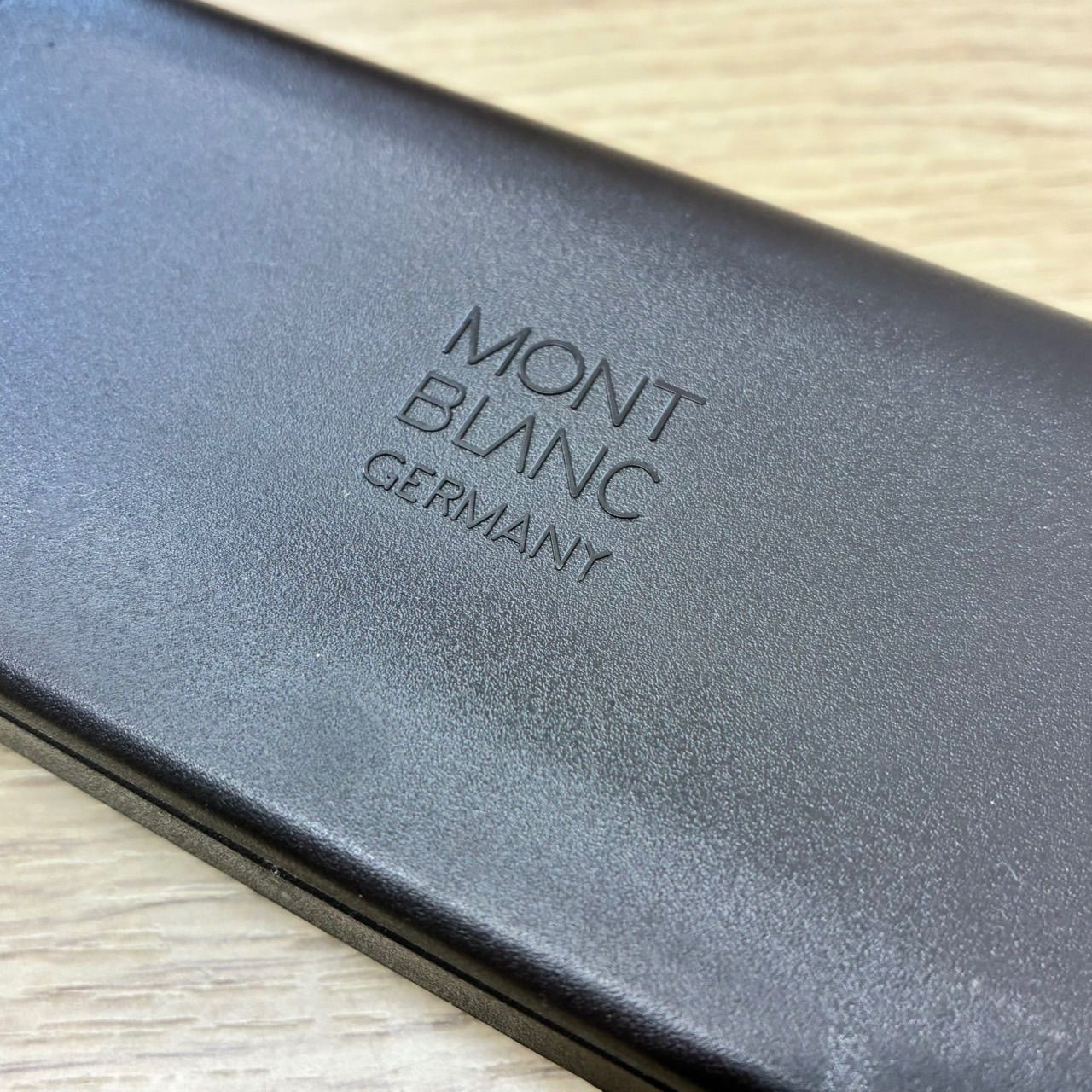 Y1115]【現状品】MONTBLANC モンブラン 310 EF 万年筆 ブラック ケース