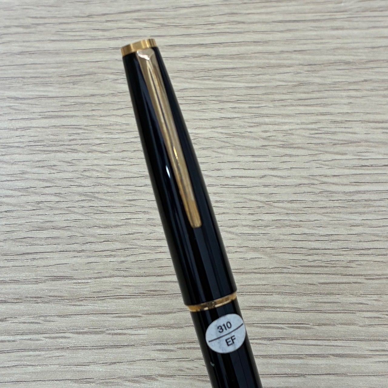 Y1115]【現状品】MONTBLANC モンブラン 310 EF 万年筆 ブラック ケース