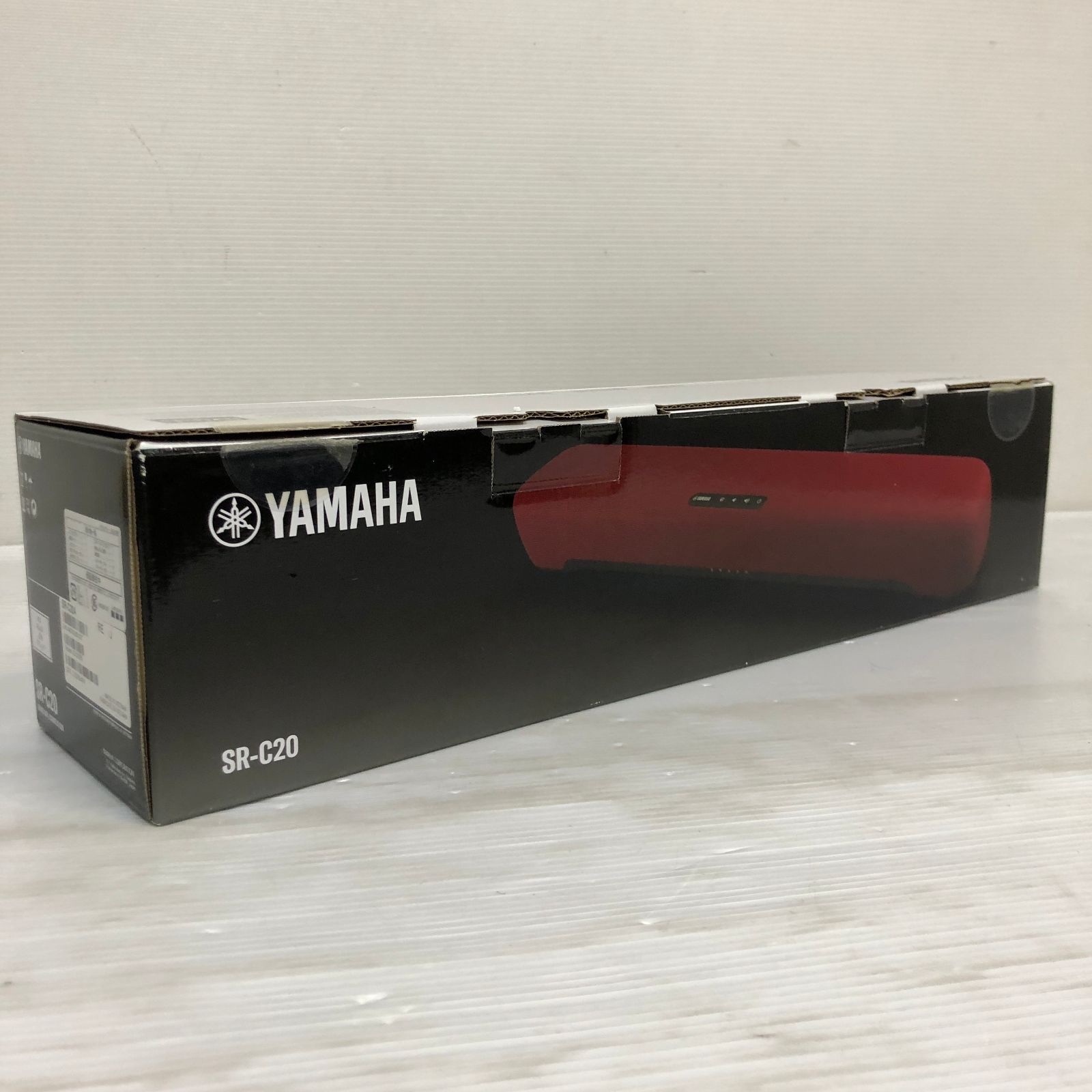 ヤマハ サウンドバー SR-C20A レッド 2024年製 ※動作確認済み 中古品