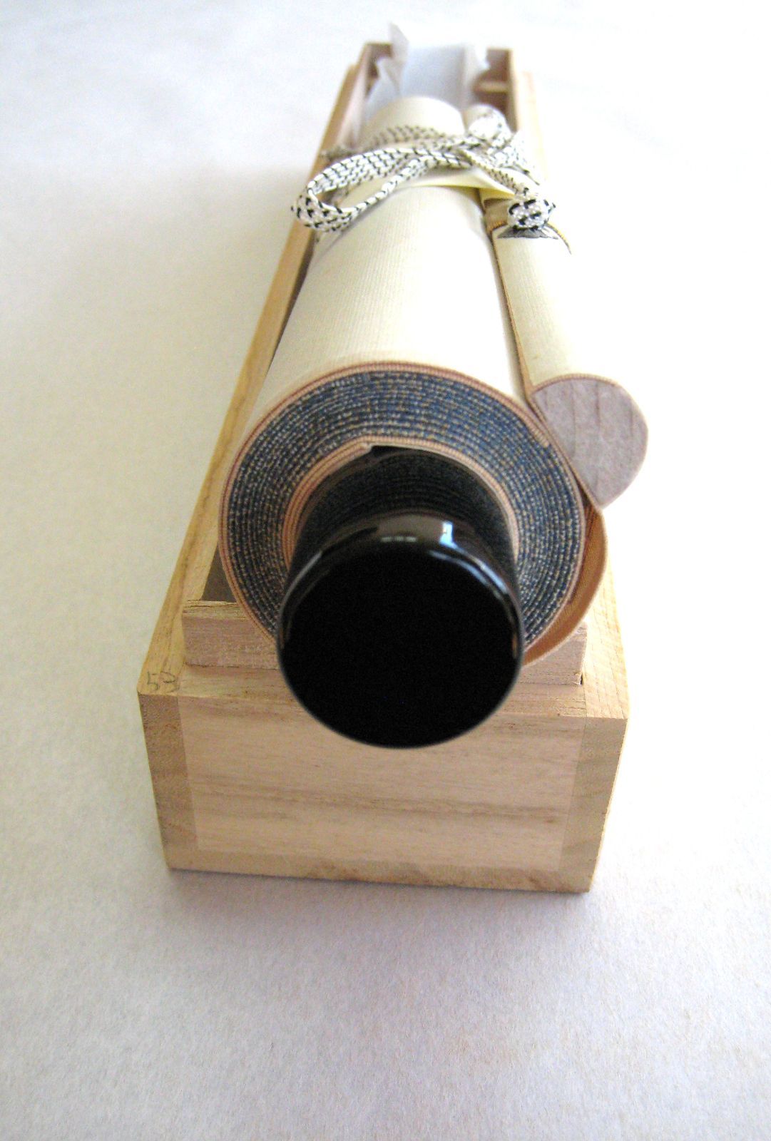 真筆】茶掛け 茶掛 春水満四澤◇大徳寺派 長楽寺 前大徳 小室大心 (共