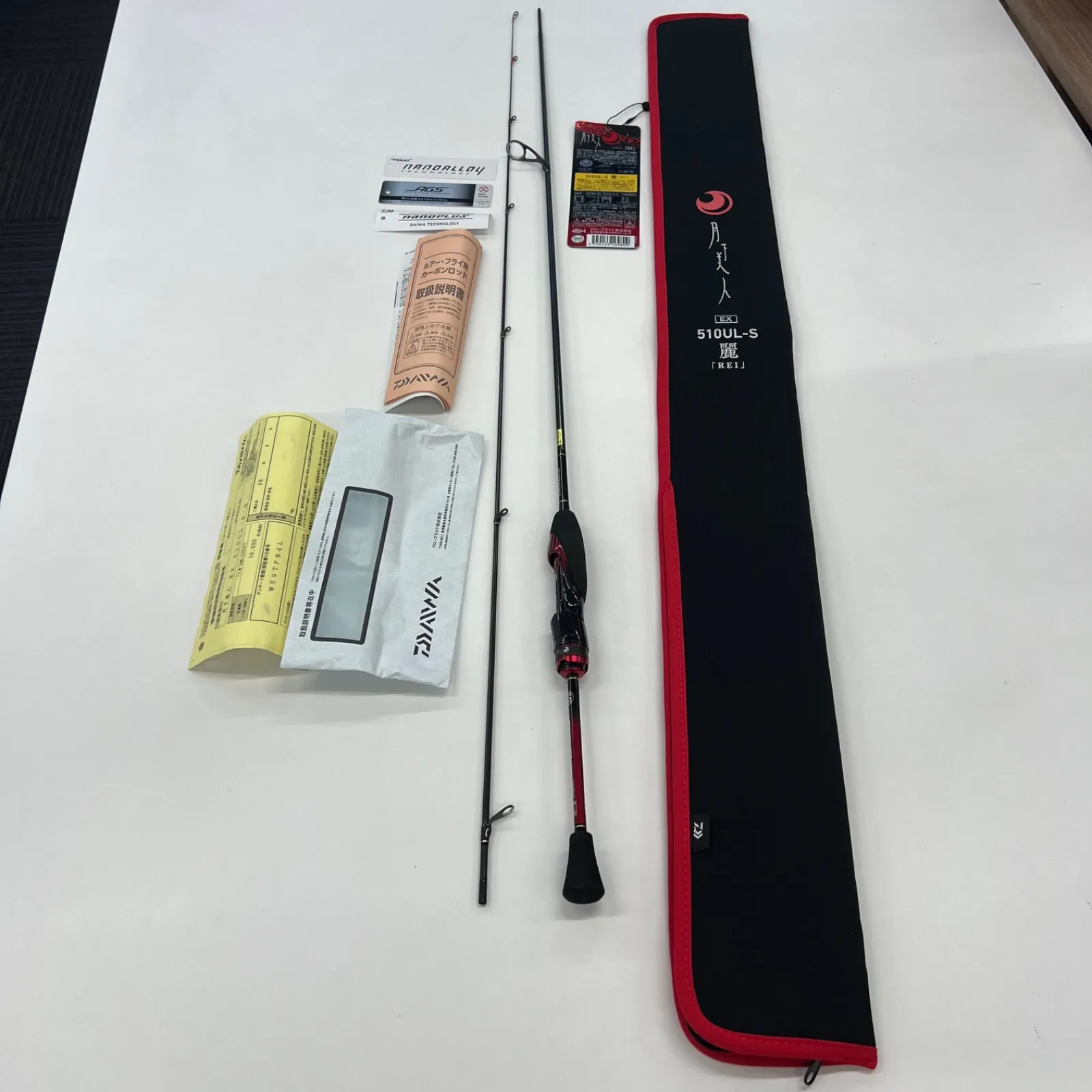 月下美人ex　510UL-S 麗　美品　ダイワ DAIWA（ダイワ） 22 月下美人 EX 66L-S・Q 〜凛(RIN)〜 6.6ft 2ピース