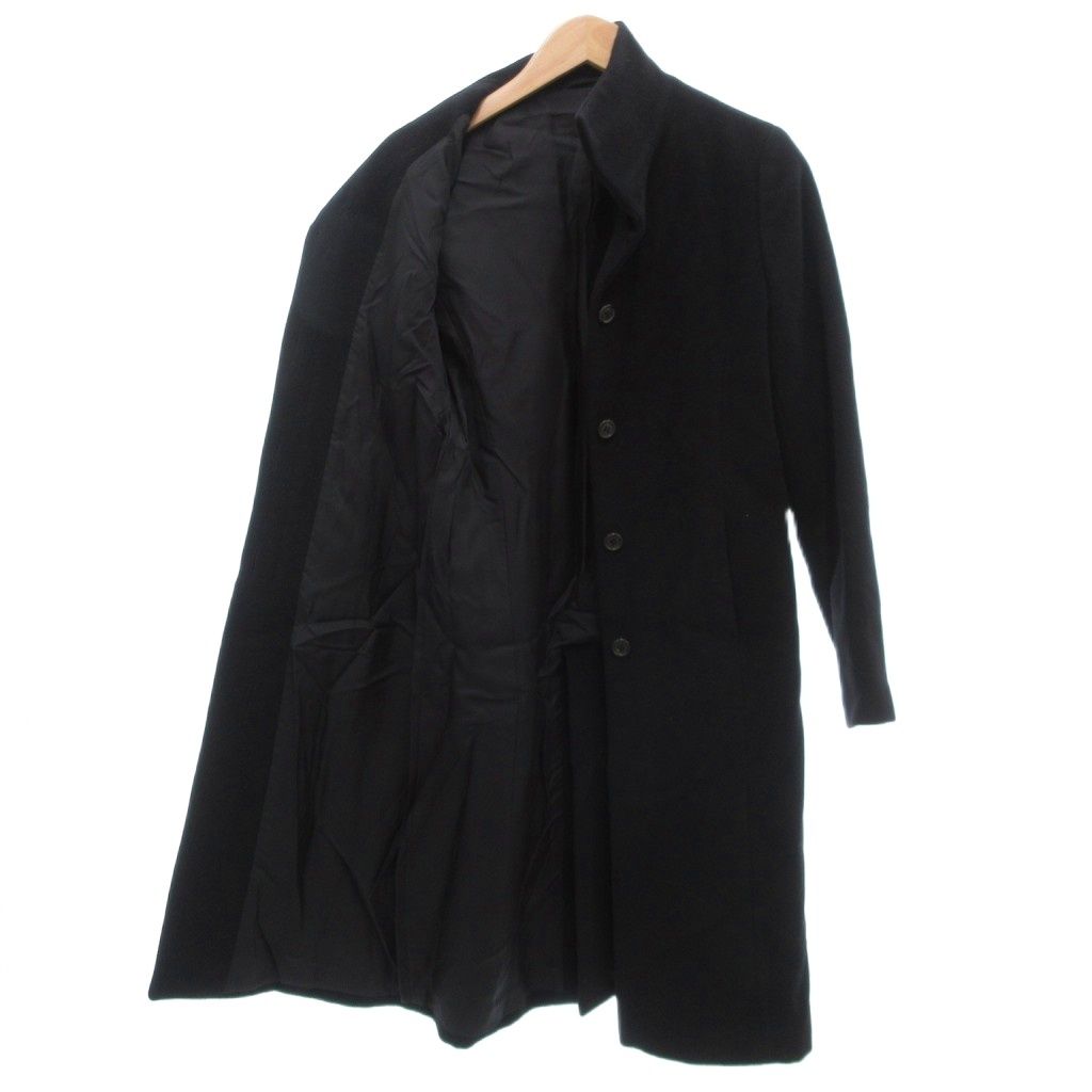 アナイ ANAYI ロングコート アンゴラ 36 黒 ブラック /UO □GY18